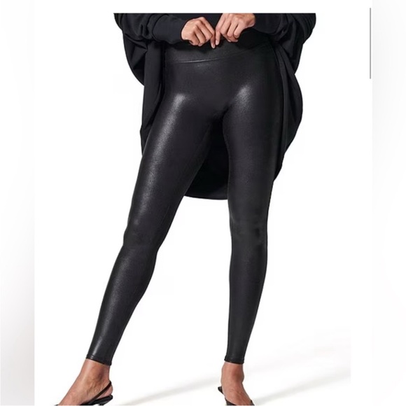 Spanx Faux Leather Leggings - Picture 5 of 5